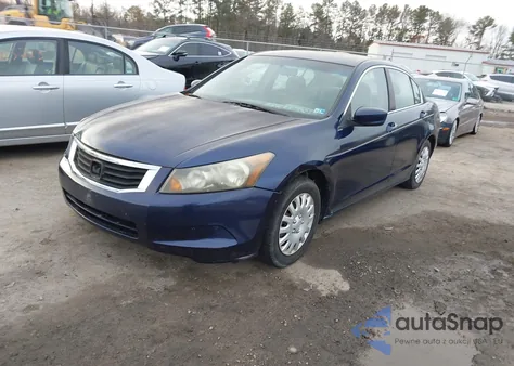 2009 Honda Accord 2.4 Lx z USA, uszkodzony, nr VIN JHMCP26309C014741
